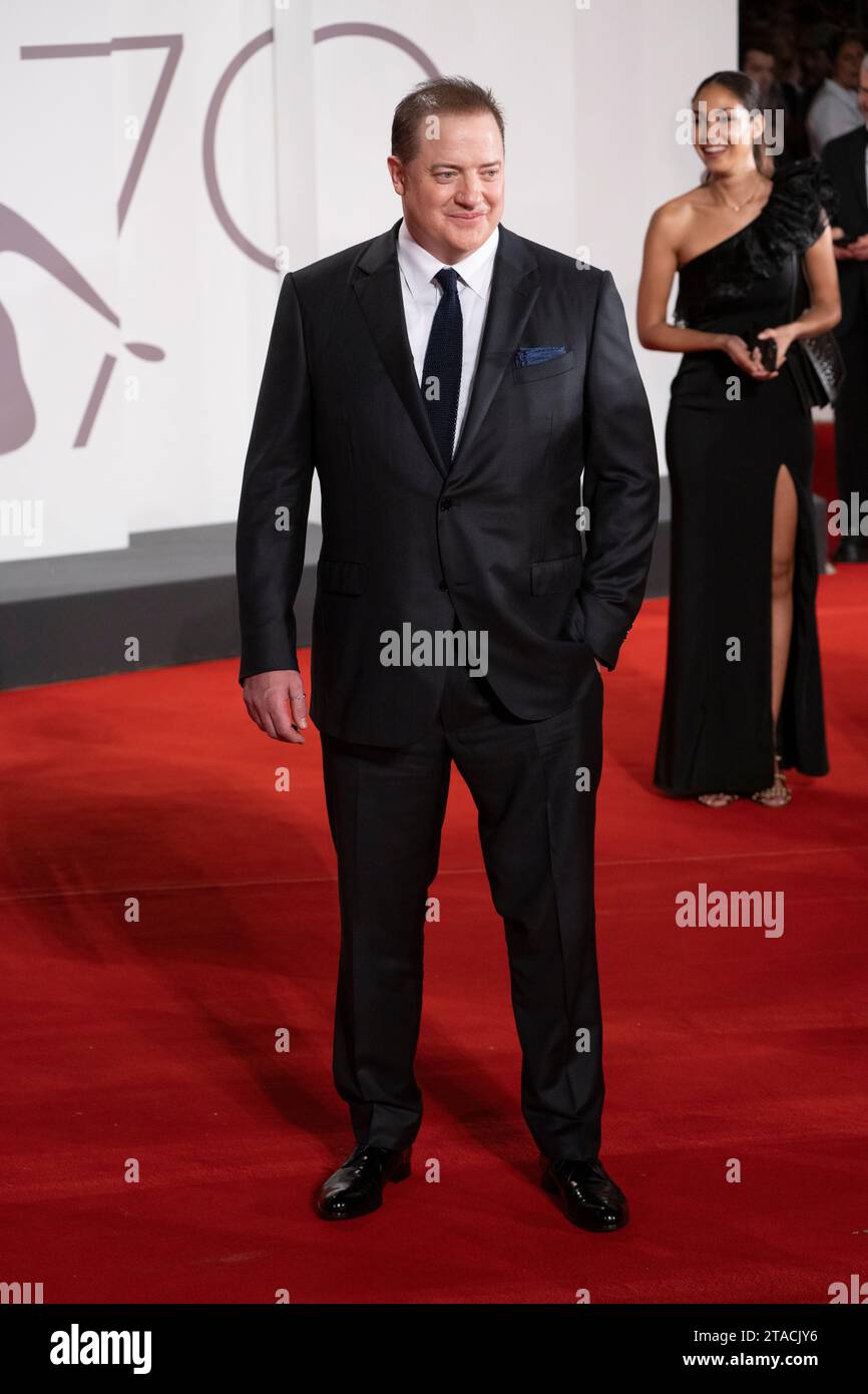 Brendan fraser red carpet hi-res stock photography and images - Alamy