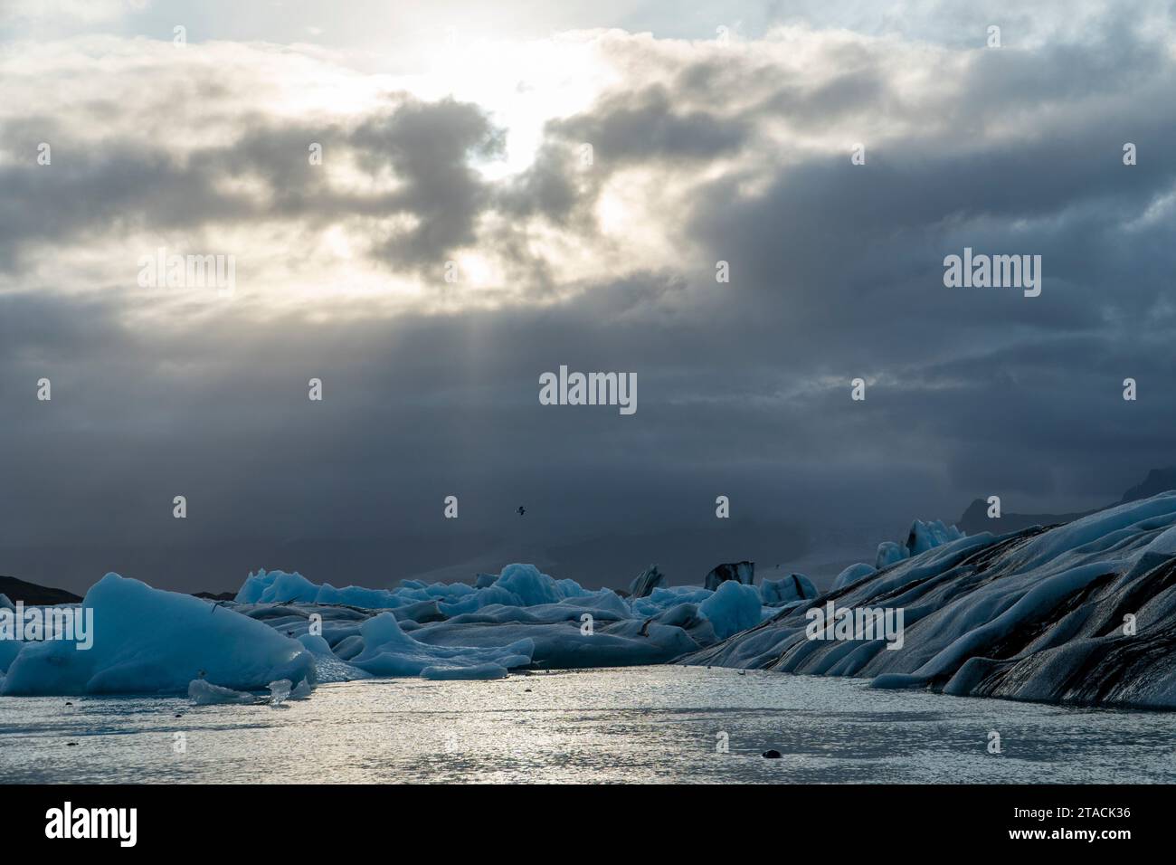 Iceland, Jökulsarlon Gletscher Lagune Stock Photo