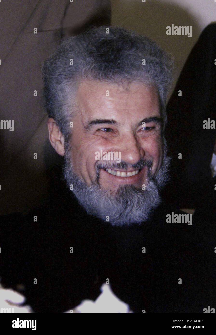 Los Angeles, CA, USA, March 1986. Portrait of Christian Orthodox Fr