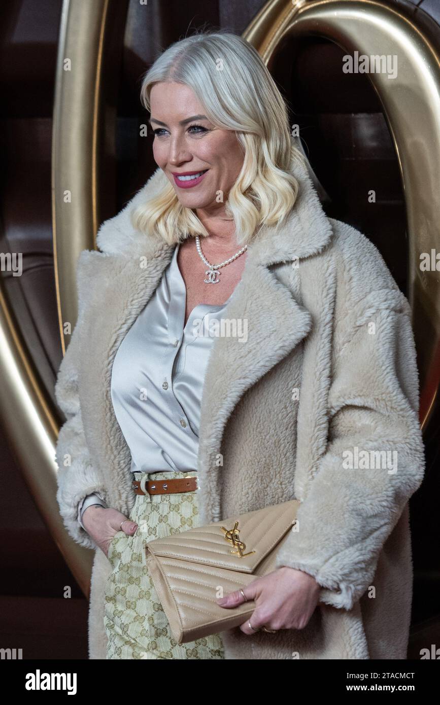 London, UK. 28th Nov, 2023. Denise van Outen attends the "Wonka" World