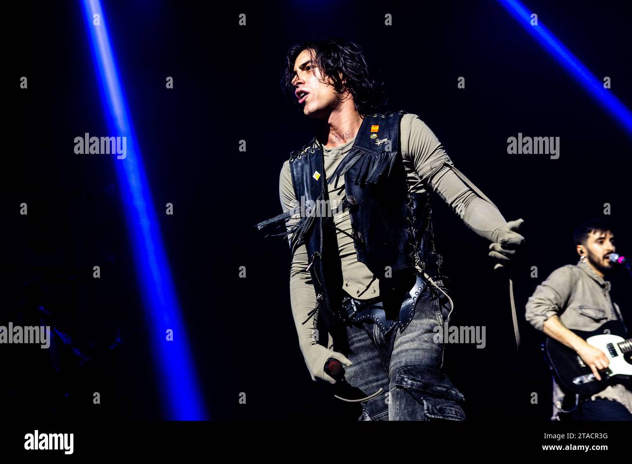 Milano, Italy. 29th Nov, 2023. Italian singer, Naska performs during a concert at Fabrique Club in Milano. (Photo by Mairo Cinquetti/SOPA Images/Sipa USA) Credit: Sipa USA/Alamy Live News Stock Photo
