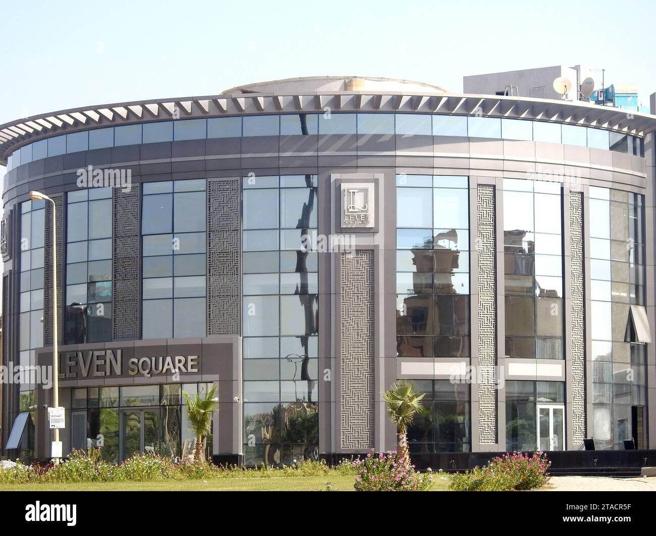 Cairo, Egypt, September 23 2022 Leven square Egypt, a mixeduse