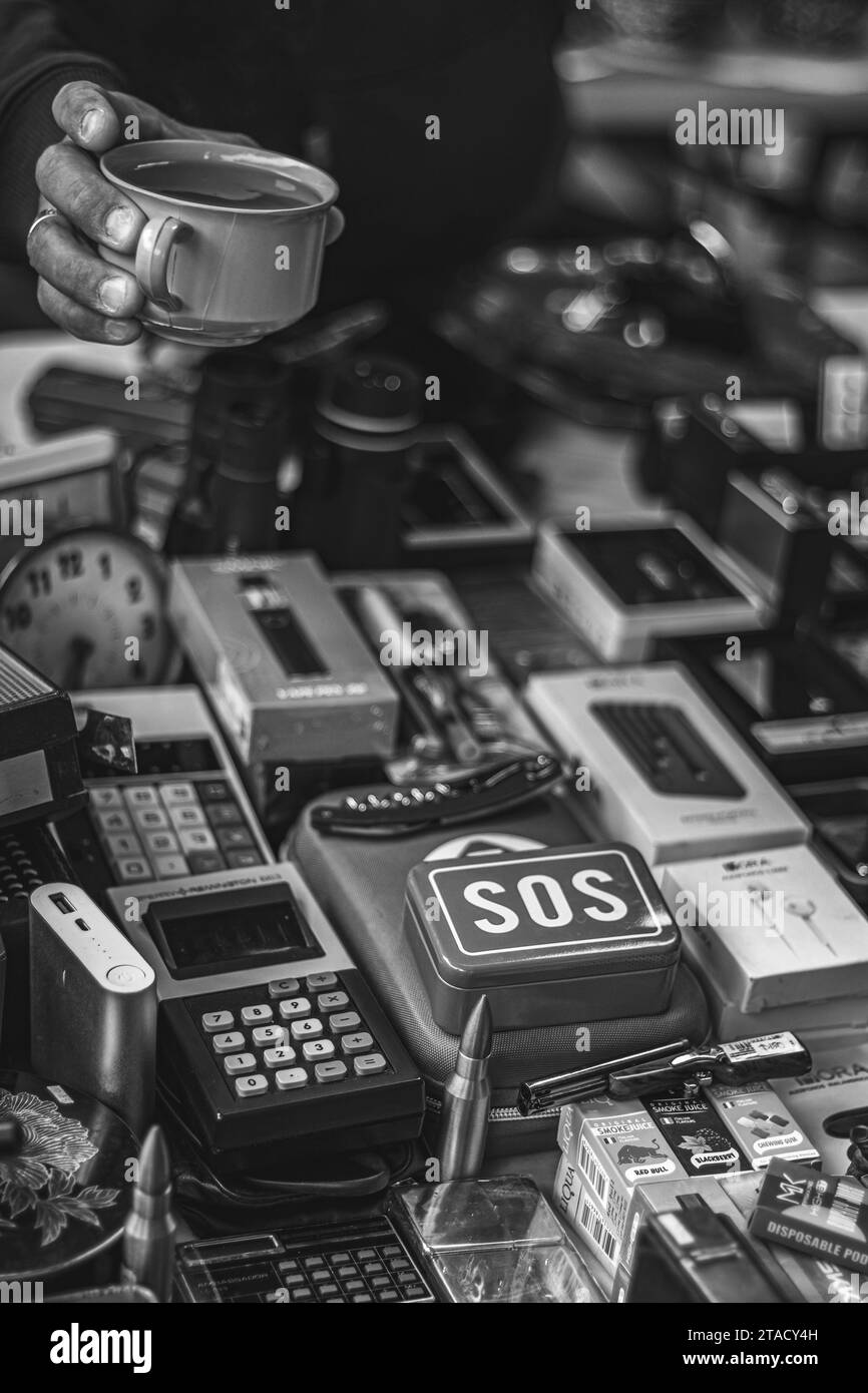 Farmers market price tag Black and White Stock Photos & Images Alamy