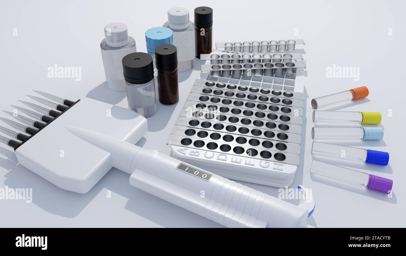 Enzyme-linked Immunosorbent Assay (ELISA) Kits Removeable Plate Strips ...