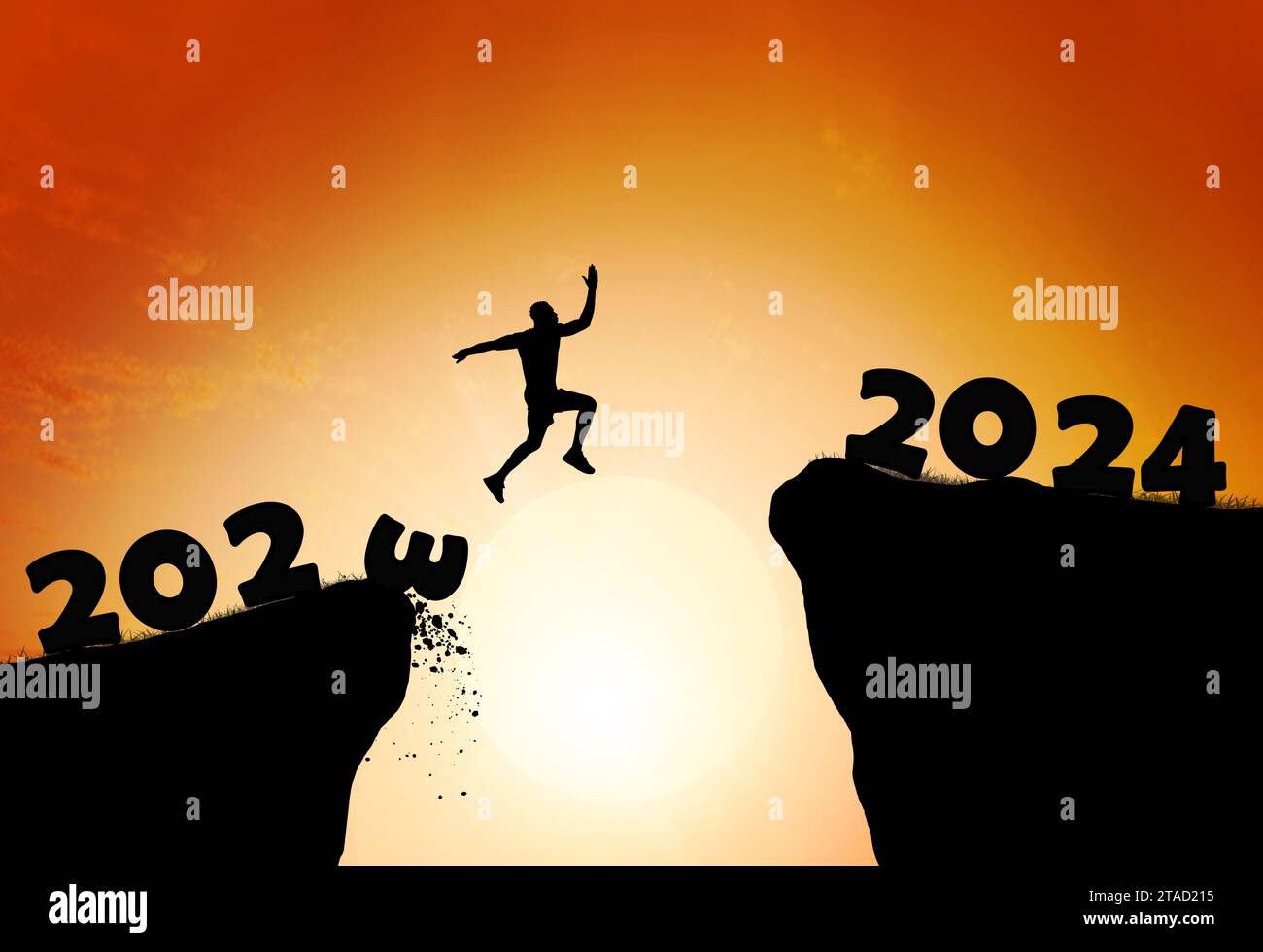 Man jumping on cliff 2025 over the precipice with stones at amazing