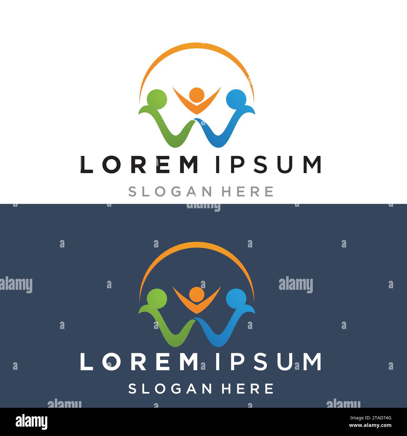 Family care logo and symbol vector Stock Vector Image & Art - Alamy