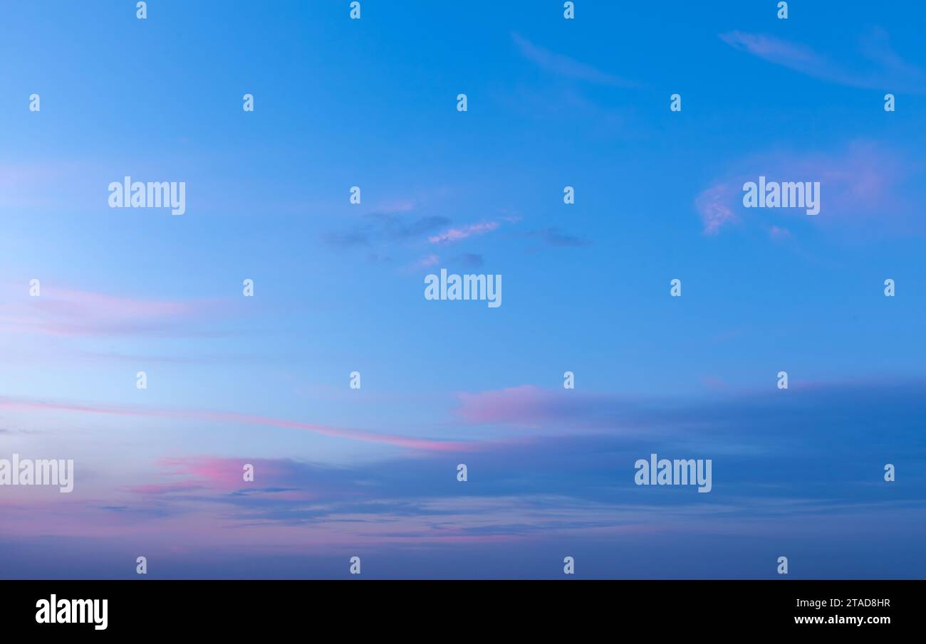 Sunset sky background Stock Photo - Alamy
