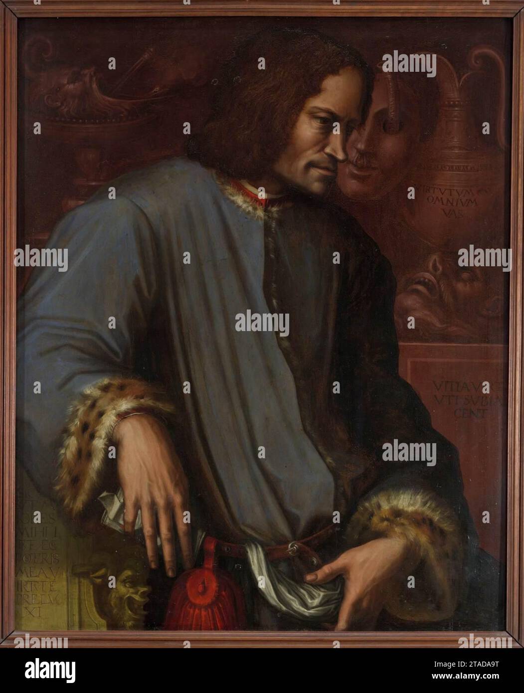 Portrait of Lorenzo the Magnificent 1533-34 by Giorgio Vasari Stock ...