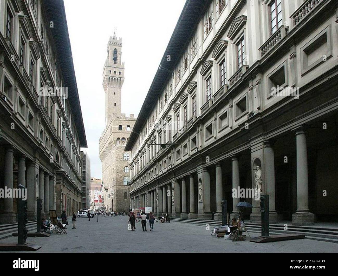 Exterior view 1560 by Giorgio Vasari Stock Photo - Alamy