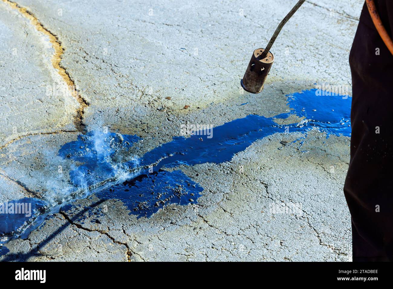 Crack liquid joint seal filler asphalt cracks, for repair, joint seal