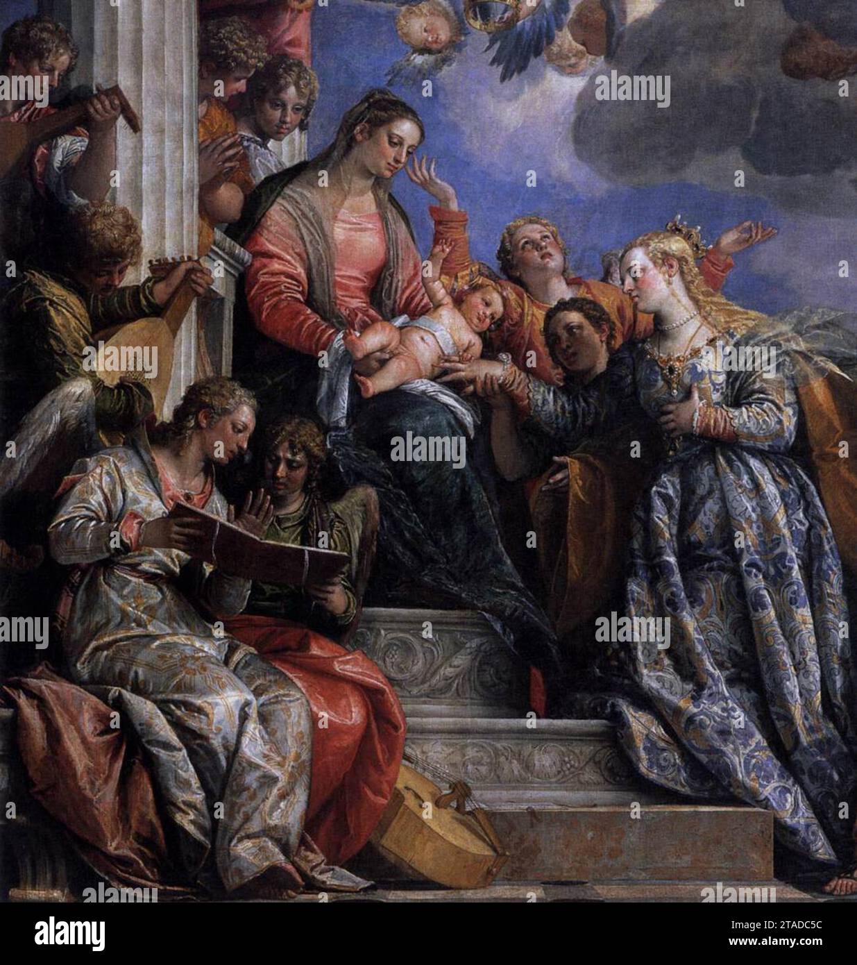 Mystical marriage st catherine hi-res stock photography and images - Alamy
