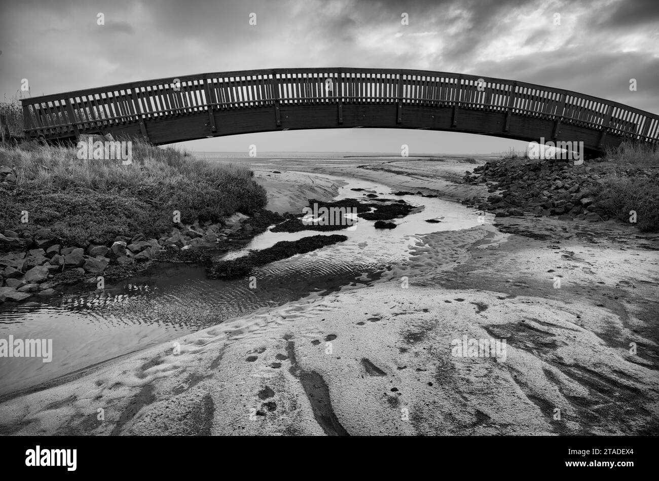 Luegenbruecke, also OkeBoysenBridge, black and white photograph