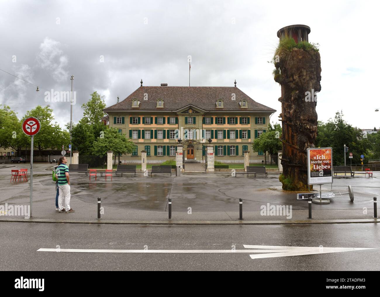 Bern, Switzerland - June 04, 2017: The cantonal Police headquarters (Kantonspolizei) in Bern. Stock Photo
