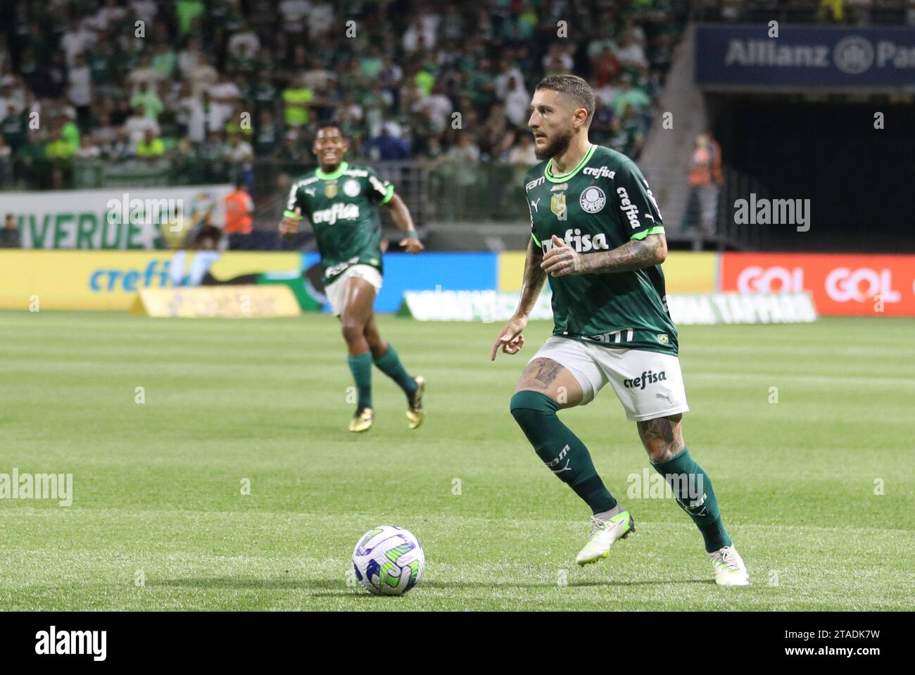 Ze Rafael of Palmeiras during the match against América-MG in the 36th round of the Brazilian Championship, at Allianz Parque, west of São Paulo, this Wednesday, the 29th. Credit: Brazil Photo Press/Alamy Live News Stock Photo