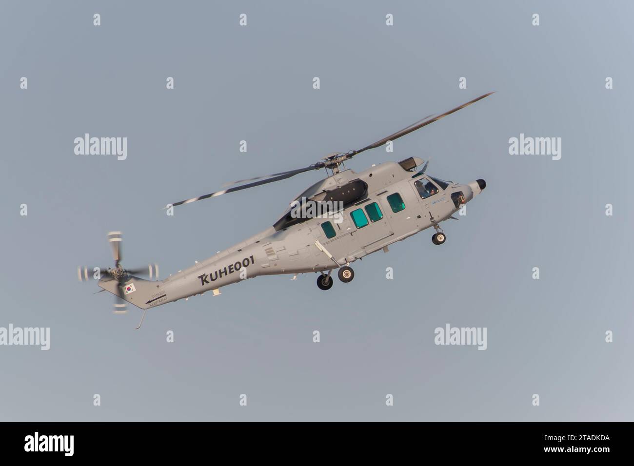 KAI KUH-1 Surion Helicopter at Dubai Air Show 2023 in Dubai, UAE Stock Photo