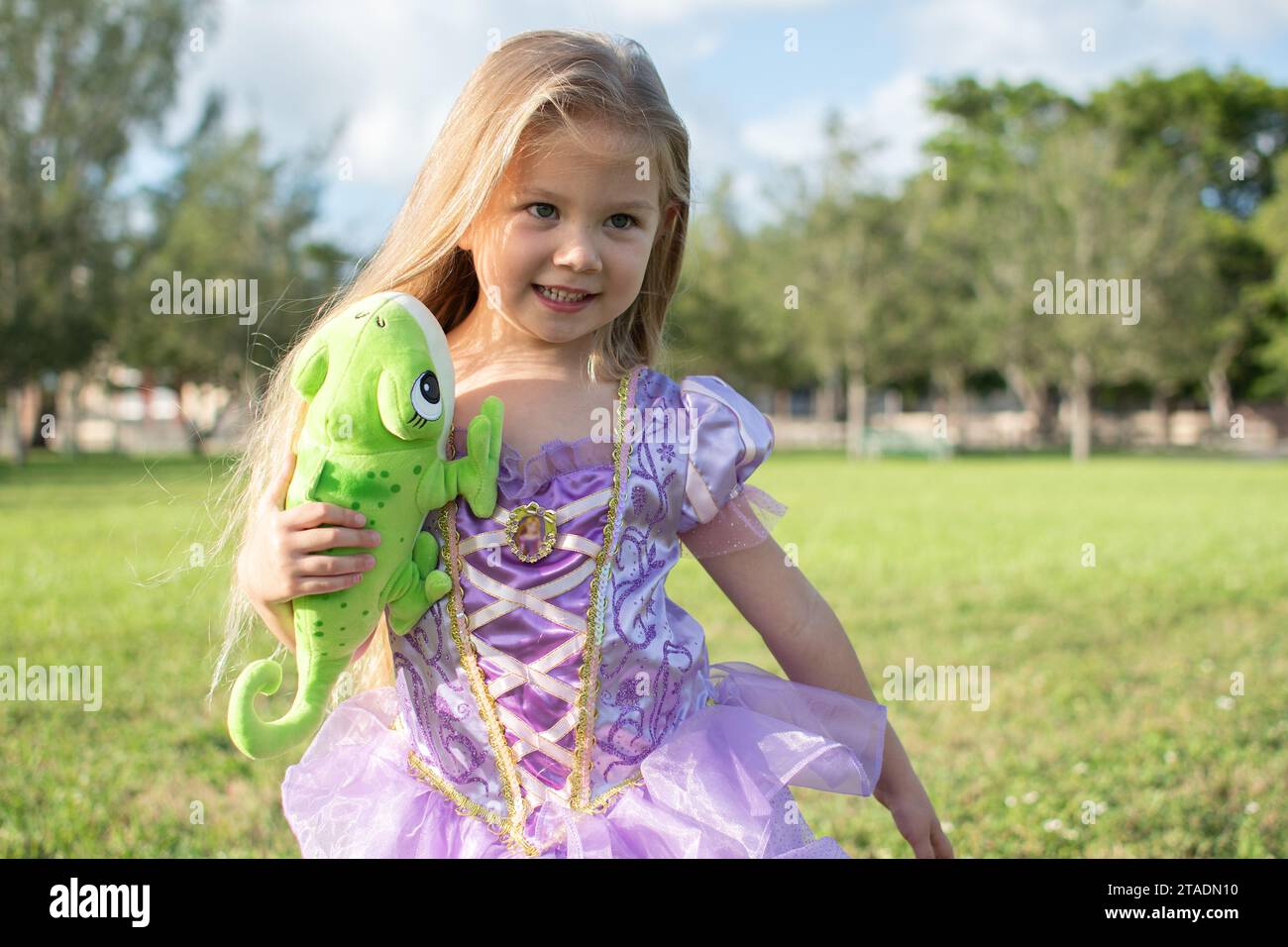 Rapunzel dress and hair deals