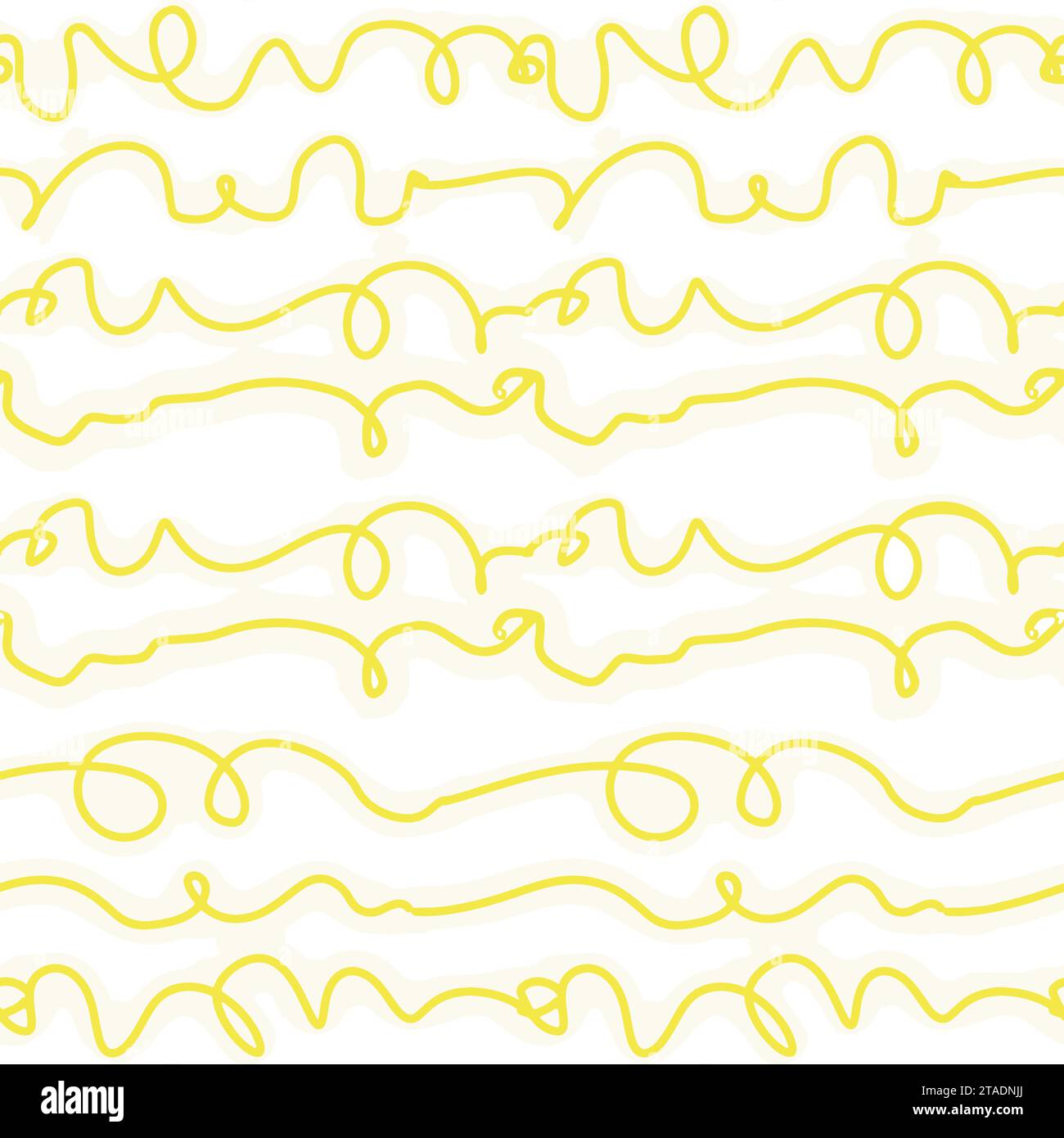 Abstract striped ink seamless pattern for textile, scrapbook, surface design. Vector background. Stock Vector