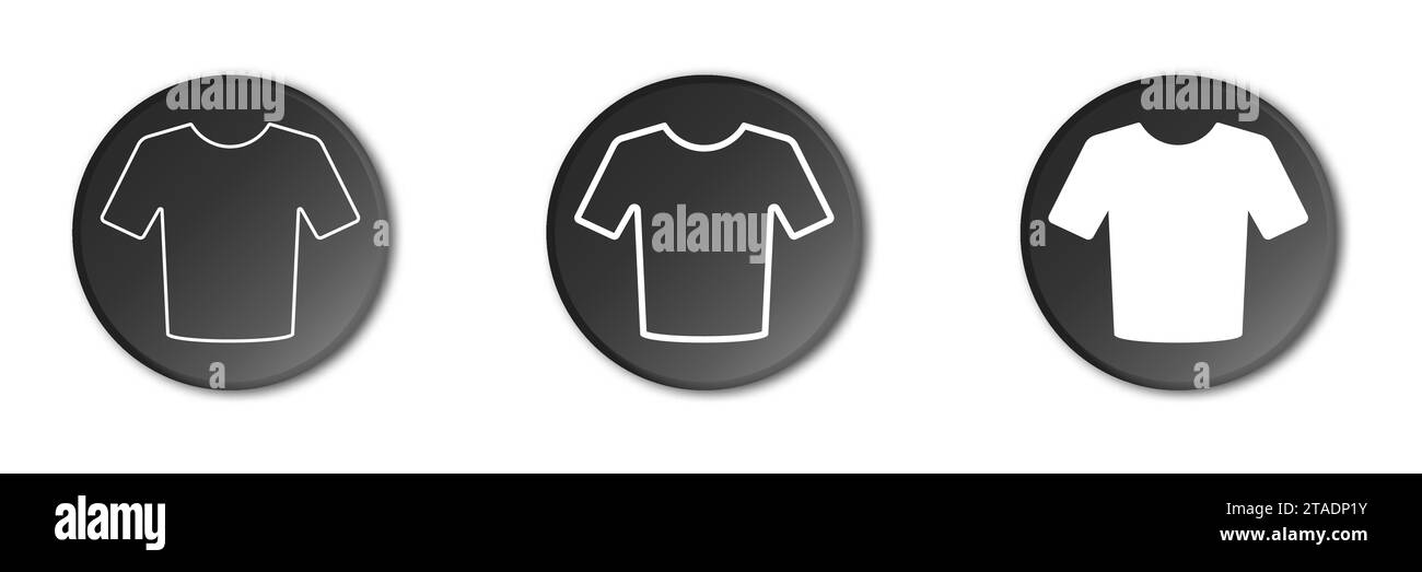 T shirt Icon Set Simple Design Vector Illustration Stock Vector Image t-shirt-icon-set-simple-design-vector-illustration-stock-vector-image