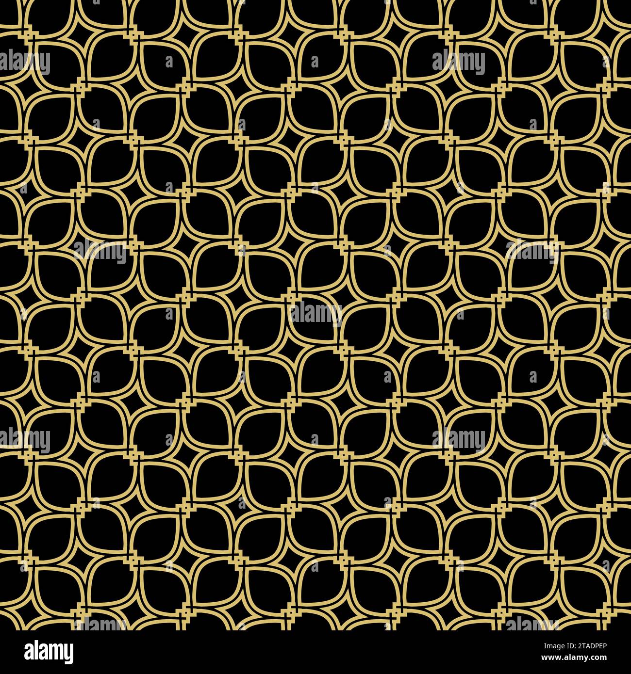 Seamless ornament in arabian style. Geometric abstract background ...