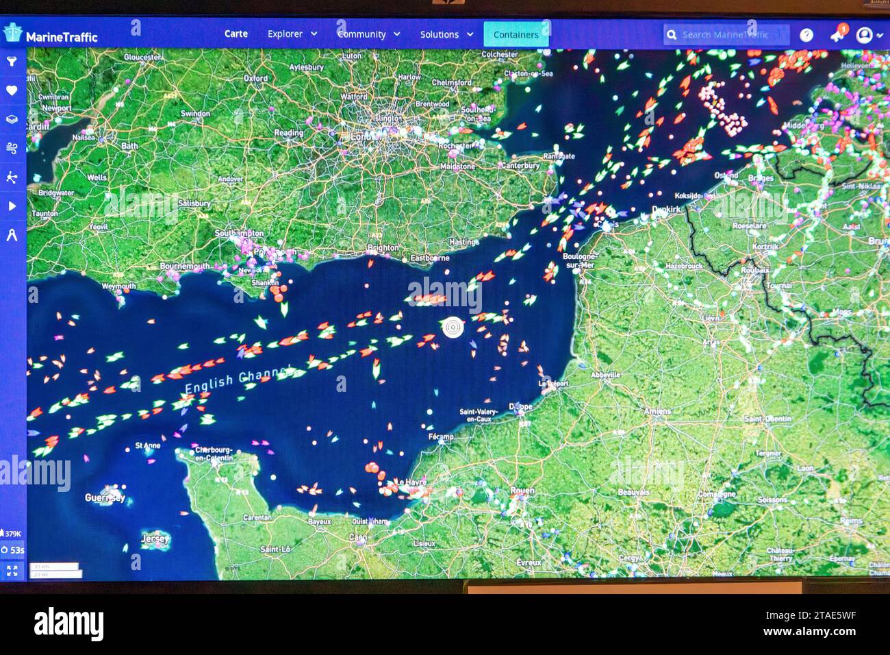 Maritime france map hi-res stock photography and images - Alamy