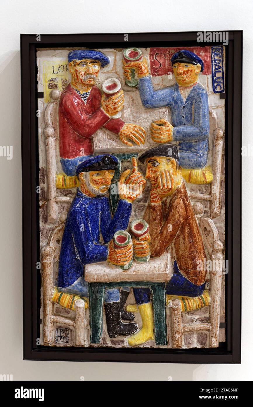 France, Finistere, Quimper, Breton Department Museum in the old