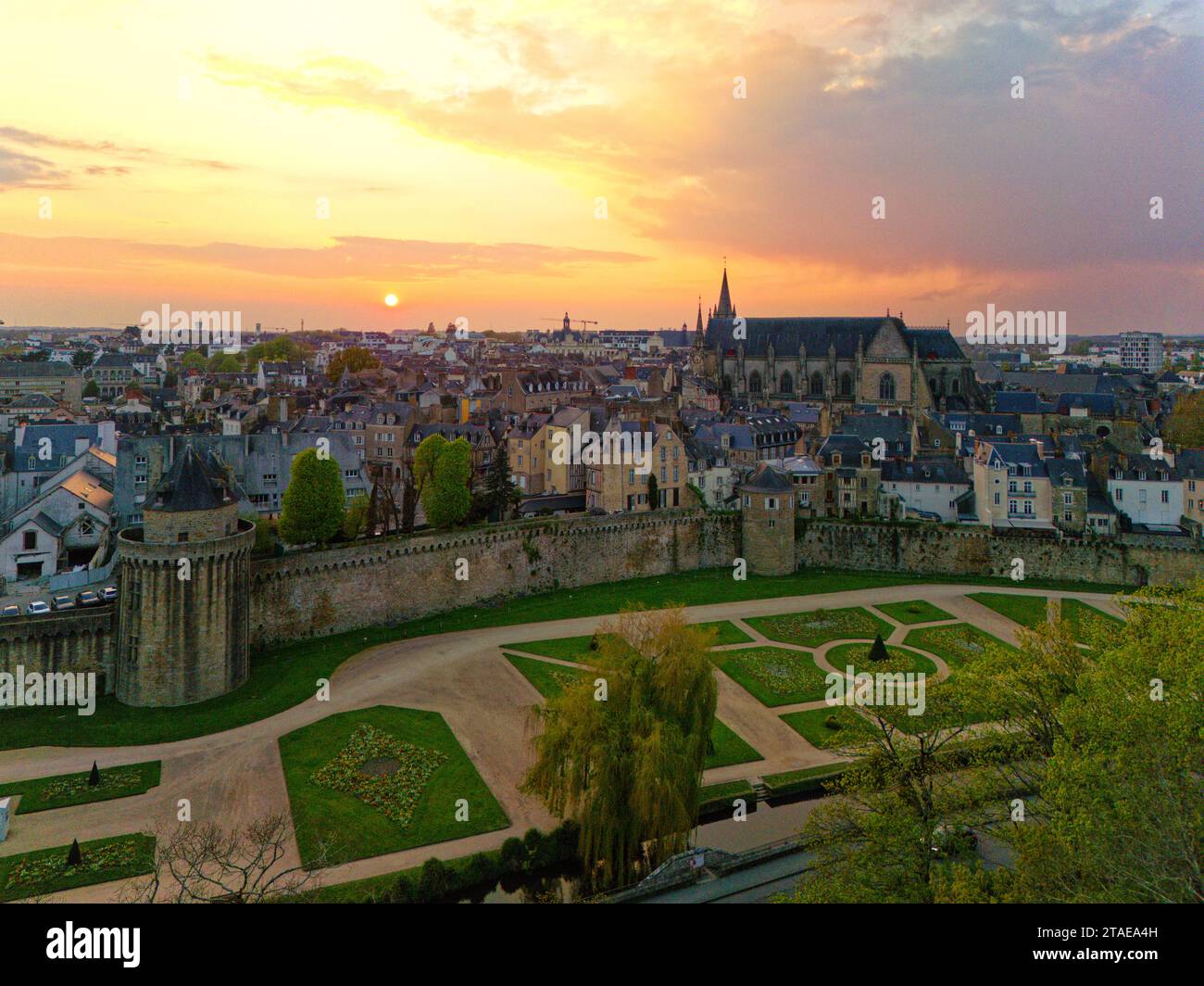 France, Morbihan, Gulf of Morbihan, Vannes, general view of the