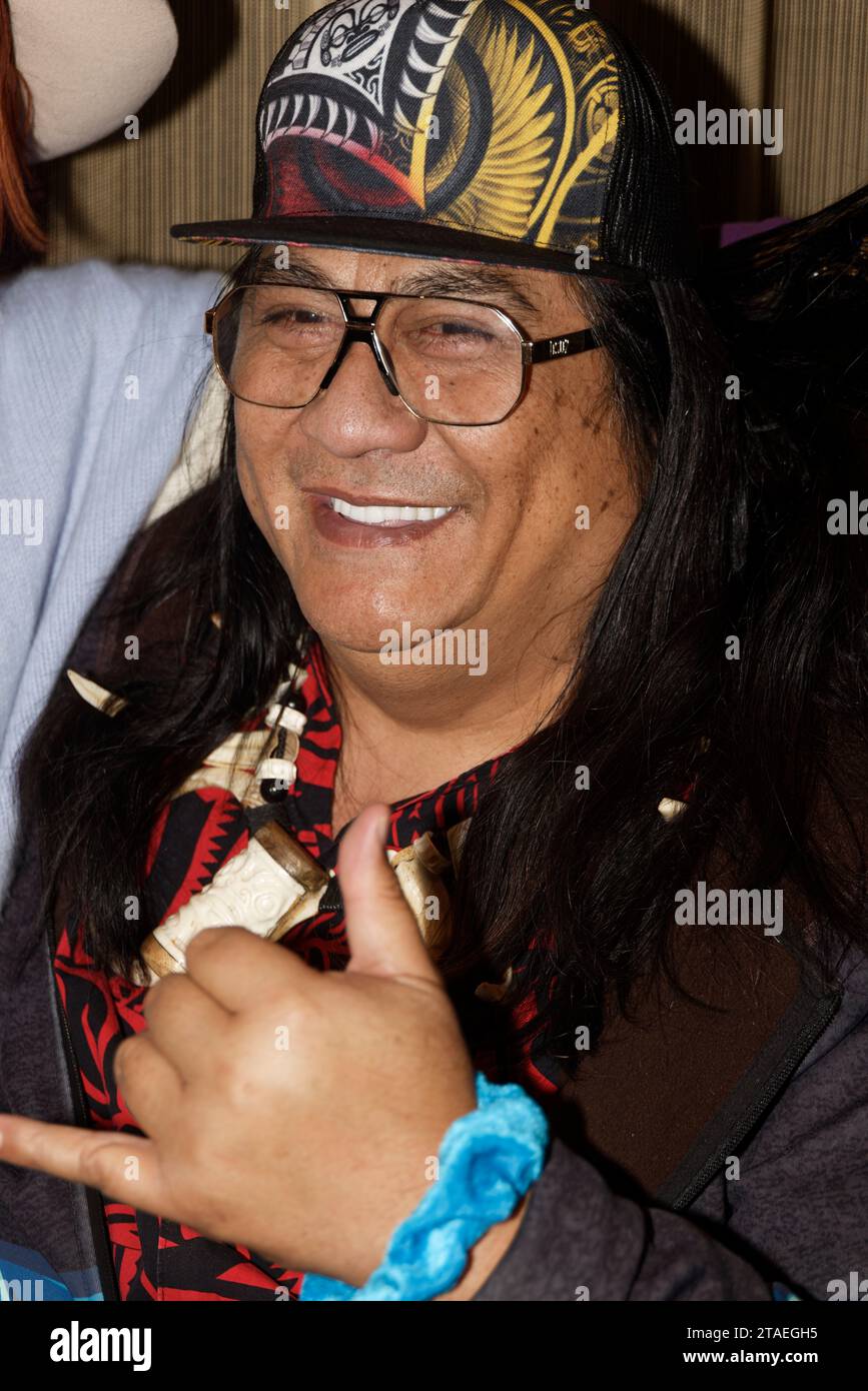 Montevrain, France. 29th Nov, 2023. Singer Theo Sulpice attends the ...