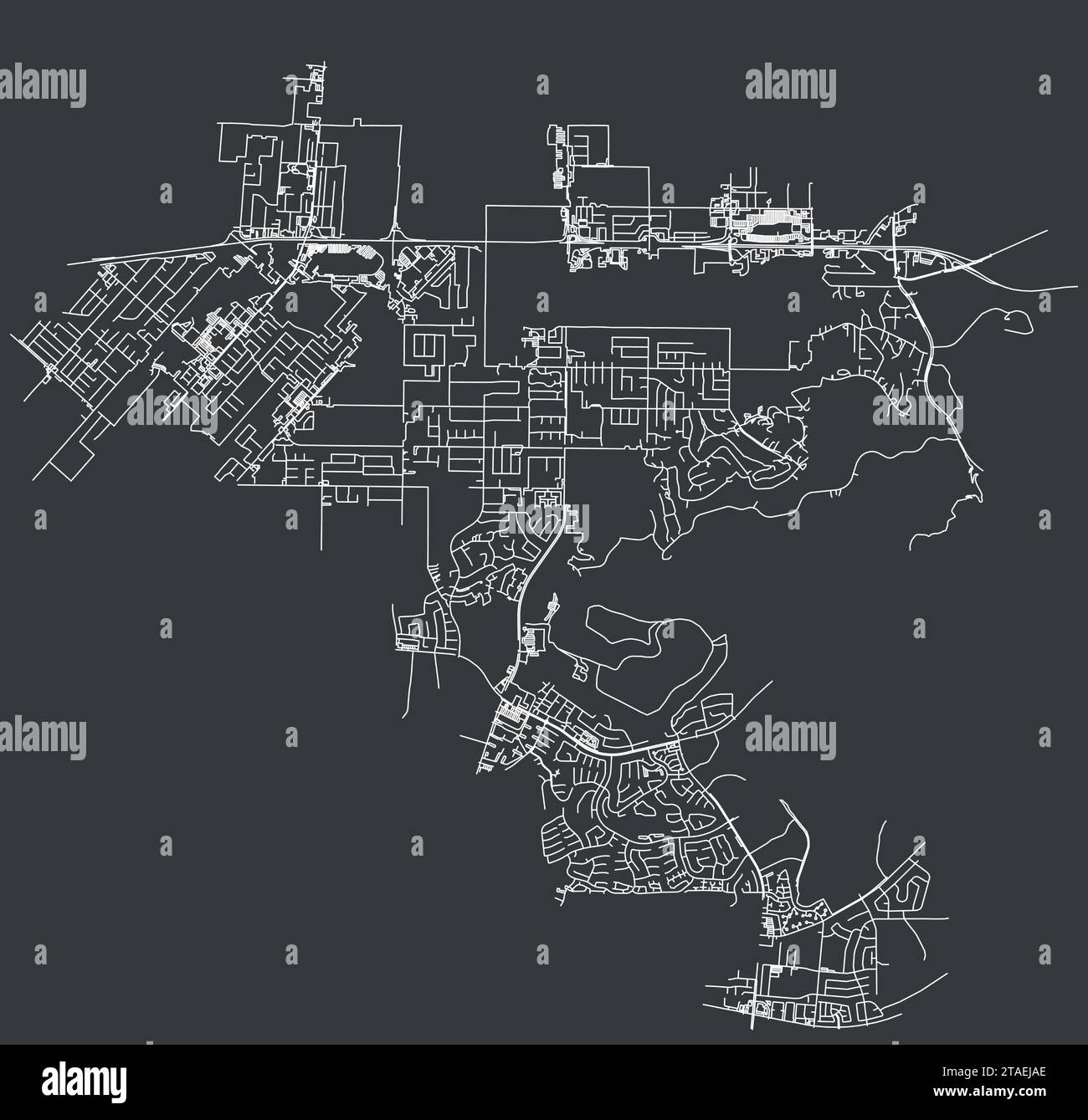 Street Roads Map Of The CITY OF WEST COVINA LOS ANGELES CITY COUNCIL Street roads map of the city of west covina los angeles city council