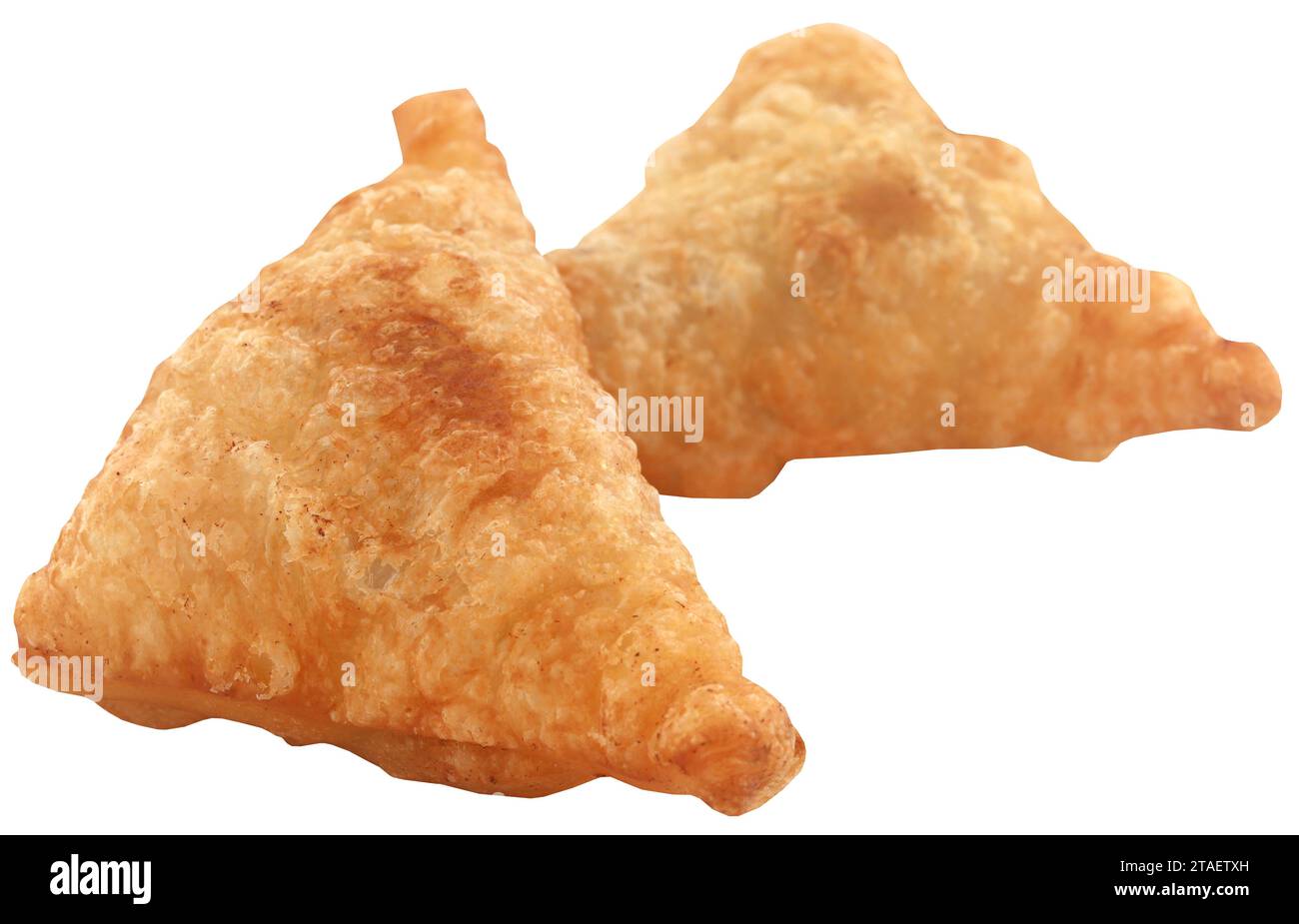 Traditional Indian Deep Fried Breakfast Samosa, very delicious Stock Photo