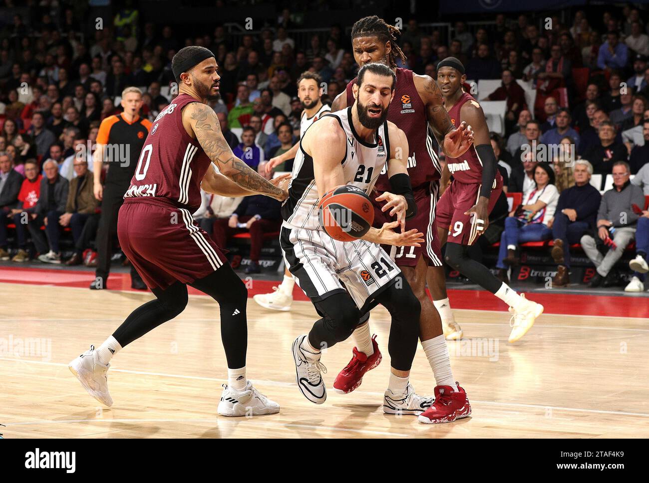 Fc bayern basketball gegen virtus segafredo bologna hires stock