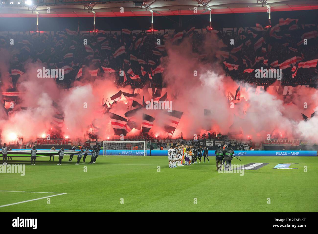 Frankfurt, Deutschland. 30th Nov, 2023. EuropaConferenceLeague Eintracht Frankfurt PAOK Frankfurt, Deutschland. 30th Nov, 2023. EuropaConferenceLeague Eintracht Frankfurt PAOK
