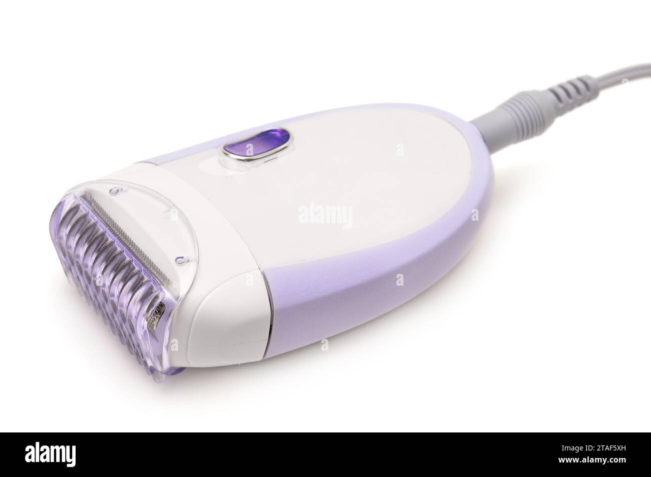 epilator isolated on a white background Stock Photo