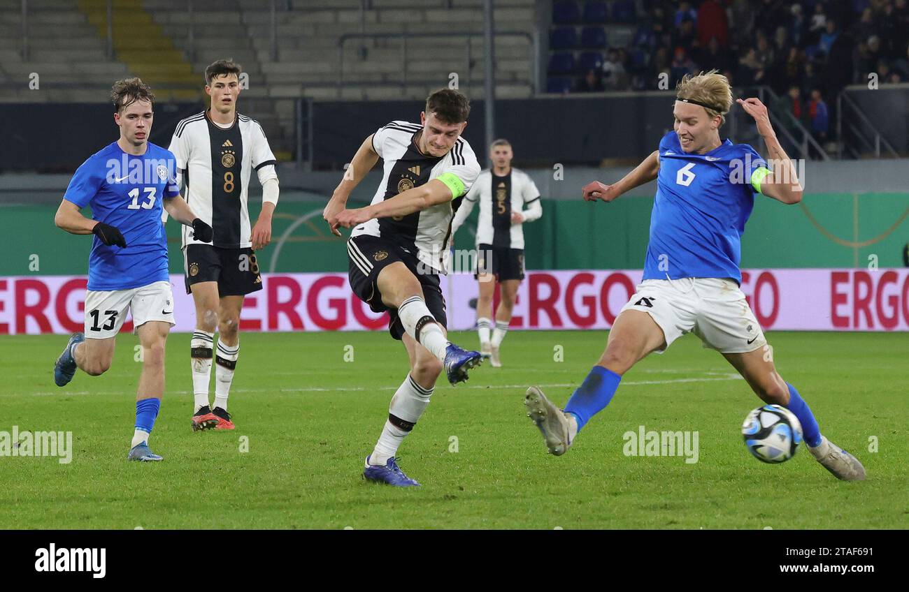 Palumets Paderborn, Deutschland. 17th Nov, 2023. firo: November 17th, 2023 ...