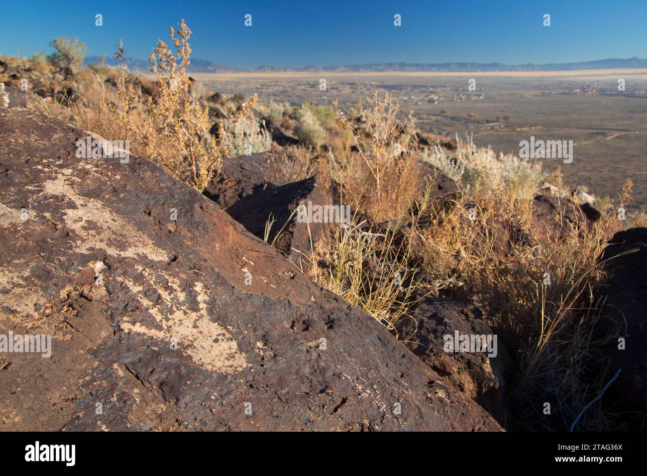 Petroglyphs, Tome Hill Park, El Camino Real de Tierra Adentro National Historic Trail, New