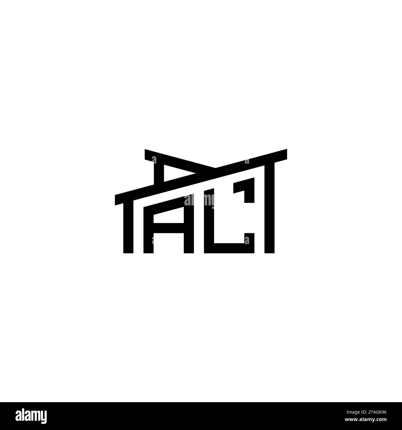 AL Initial Letter in Real Estate Logo concept.eps AL Initial Letter in