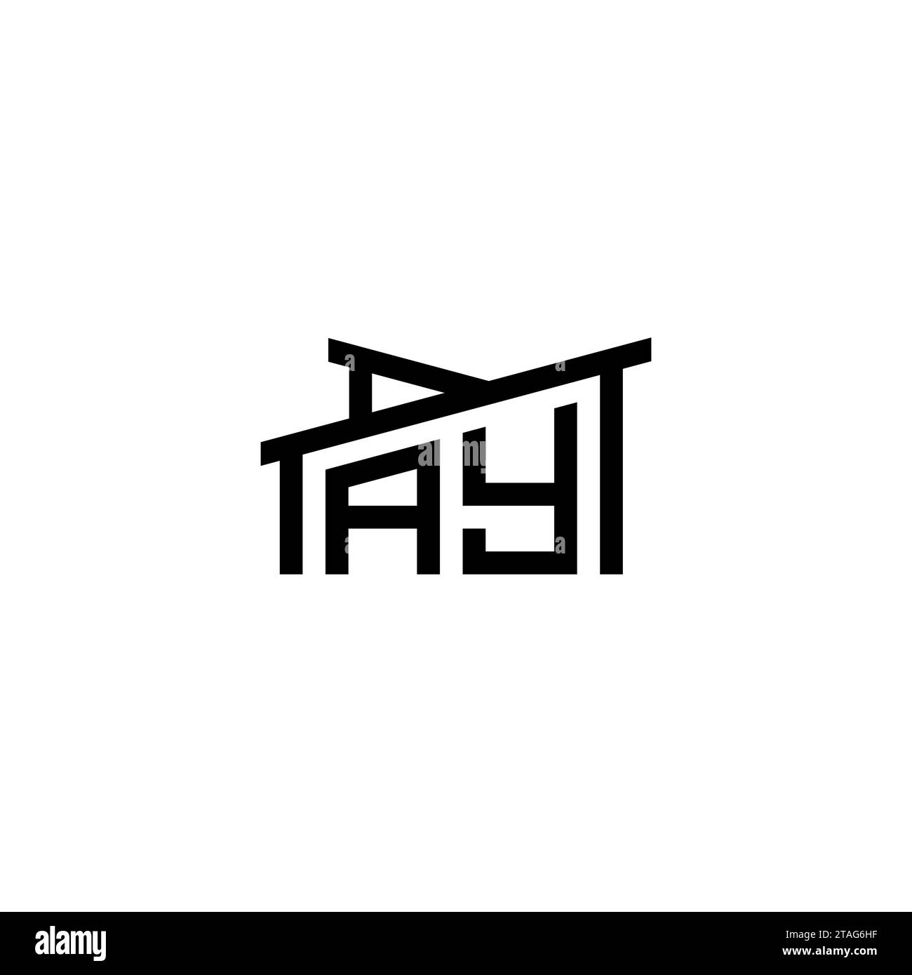 AY Initial Letter in Real Estate Logo concept.eps AY Initial Letter in