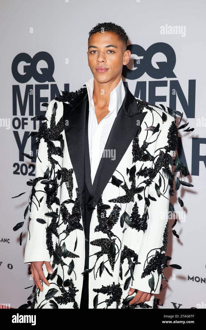 Paris, France. 30th Nov, 2023. Guillaume Diop attends the GQ Men of the Year Awards 2023