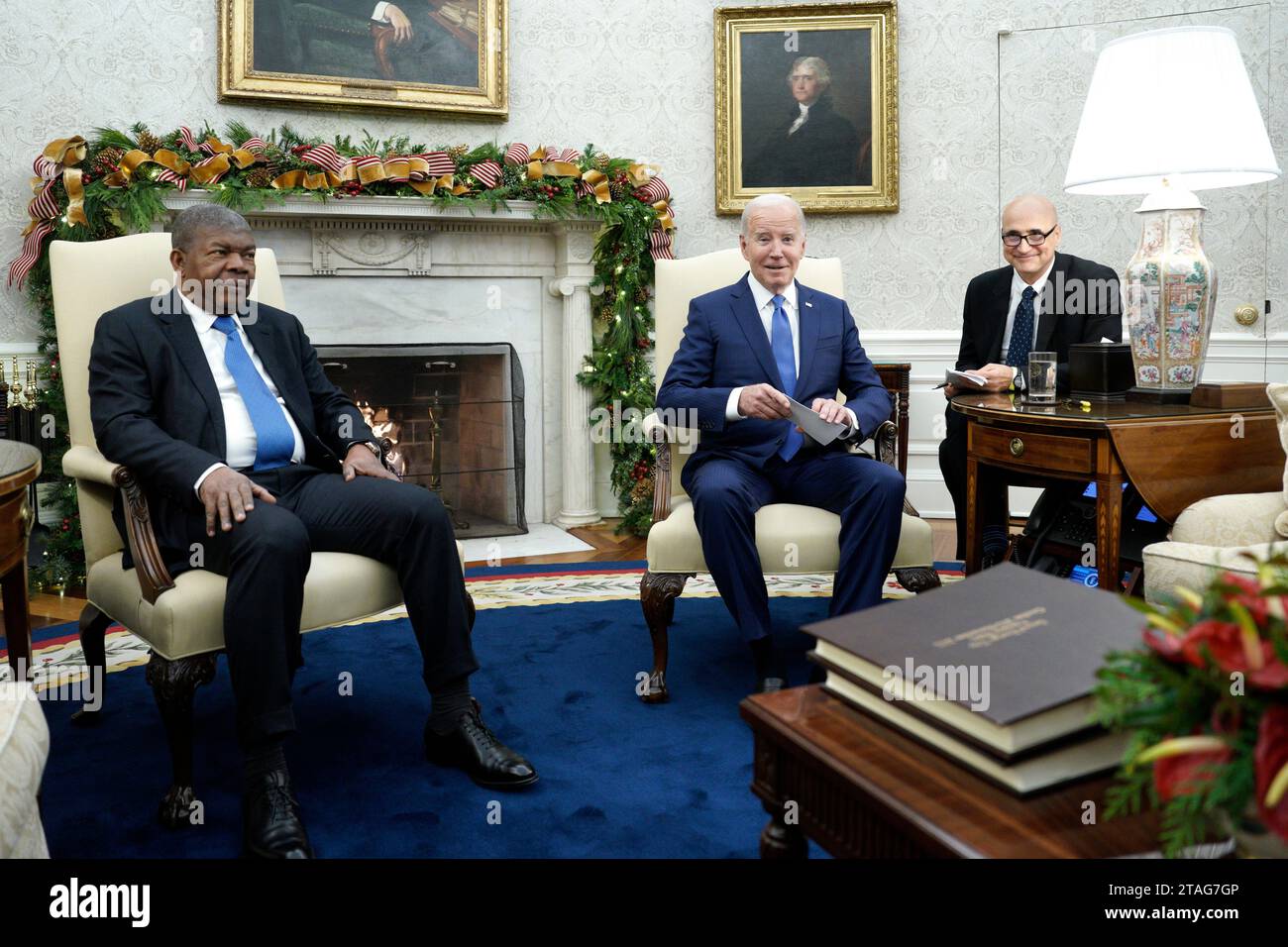 United States President Joe Biden Meets With President Of Angola Joao ...