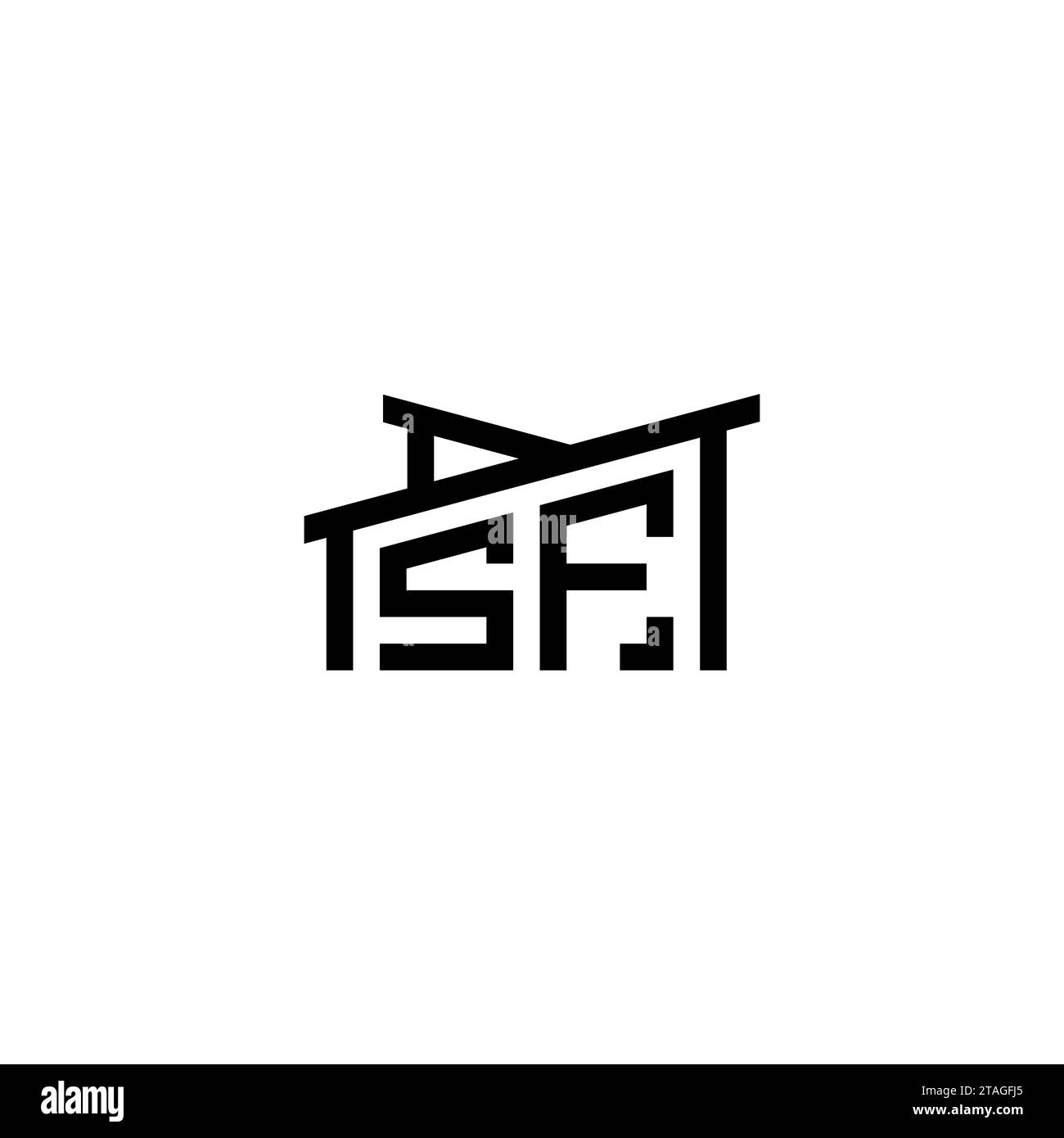 SF Initial Letter in Real Estate Logo concept.eps SF Initial Letter in