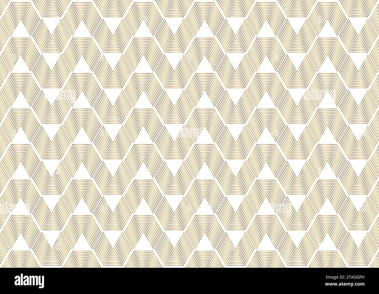 Golden linear abstract geometric pattern design. Vector background ...