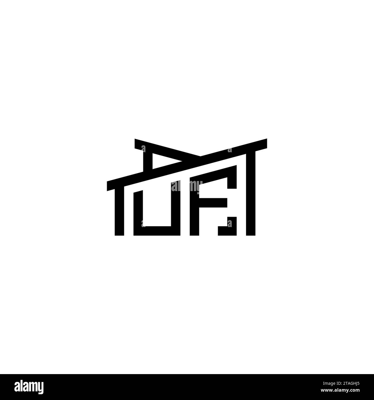 UF Initial Letter in Real Estate Logo concept.eps UF Initial Letter in