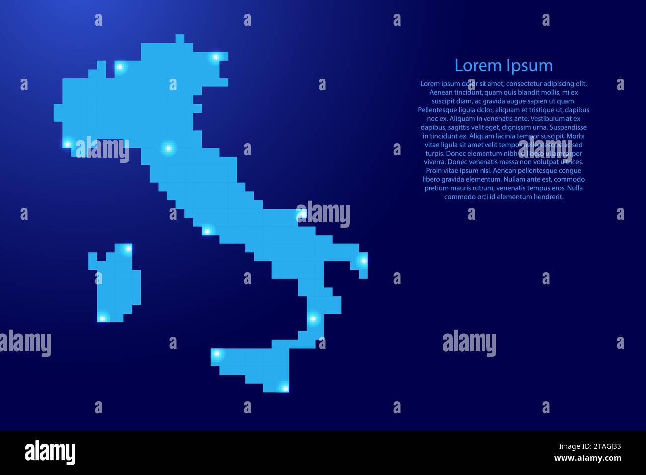 Illustration from italian geography hi-res stock photography and images ...
