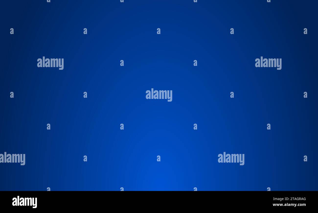 Empty blue room background vector. Abstract gradient for display product backdrop. Stock Vector
