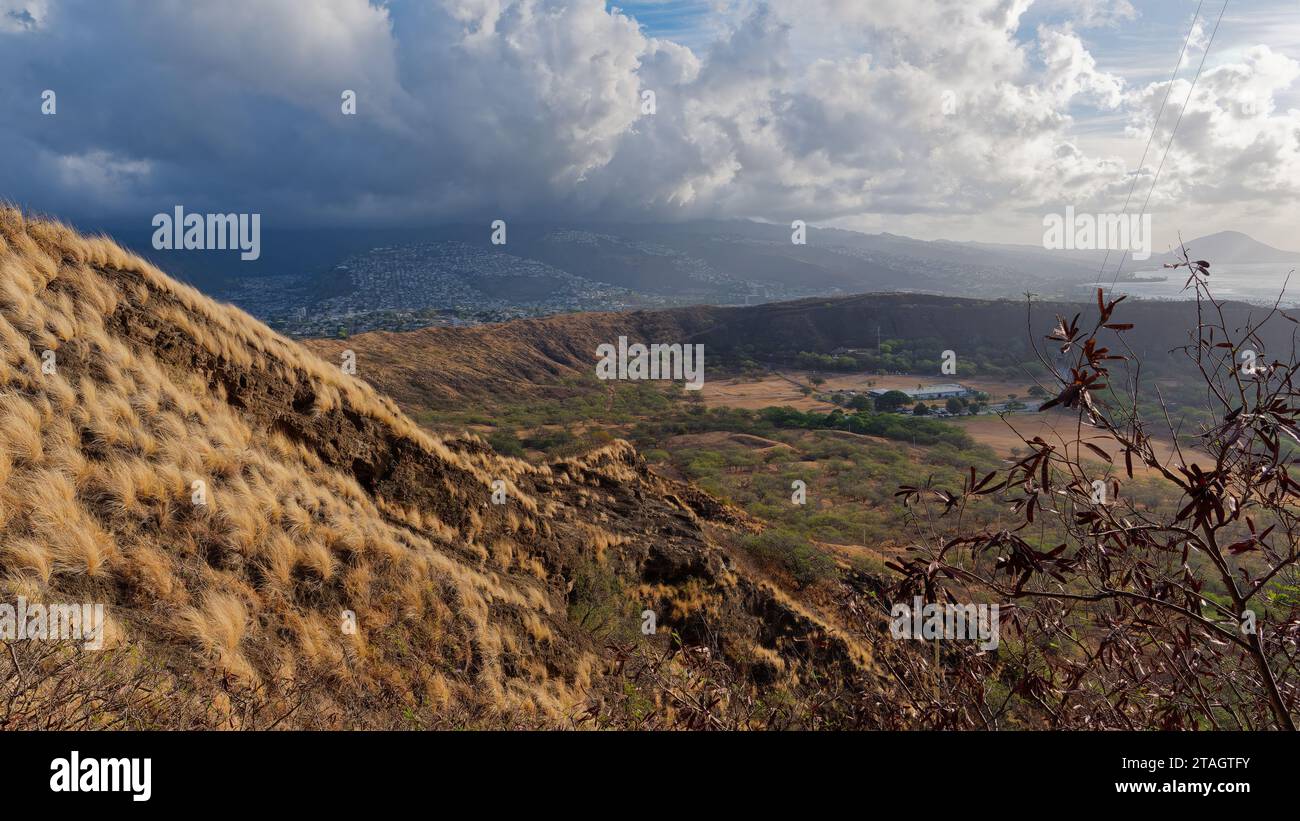 Stunning view diamond head hi-res stock photography and images - Alamy