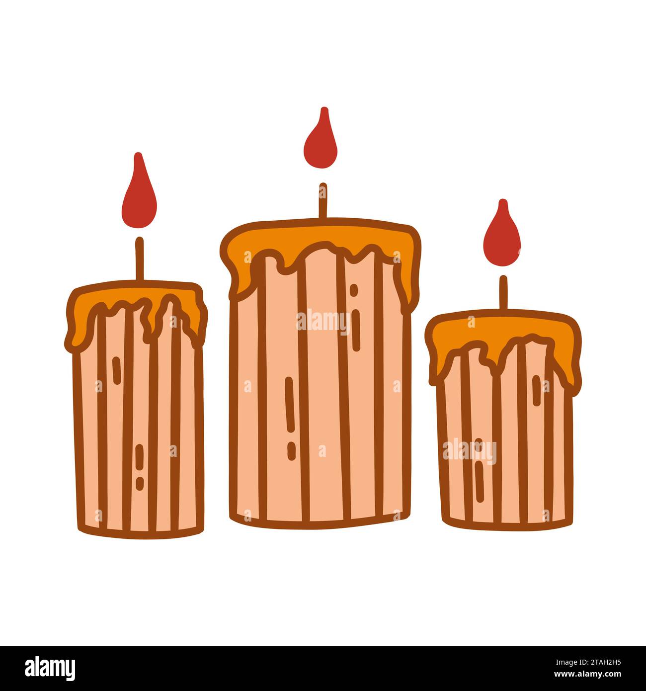 One continuous line drawing of candle lighted and Burning fire and melting  candle Light in the dark black outline Vector illustration design 29291299  Vector Art at Vecteezy