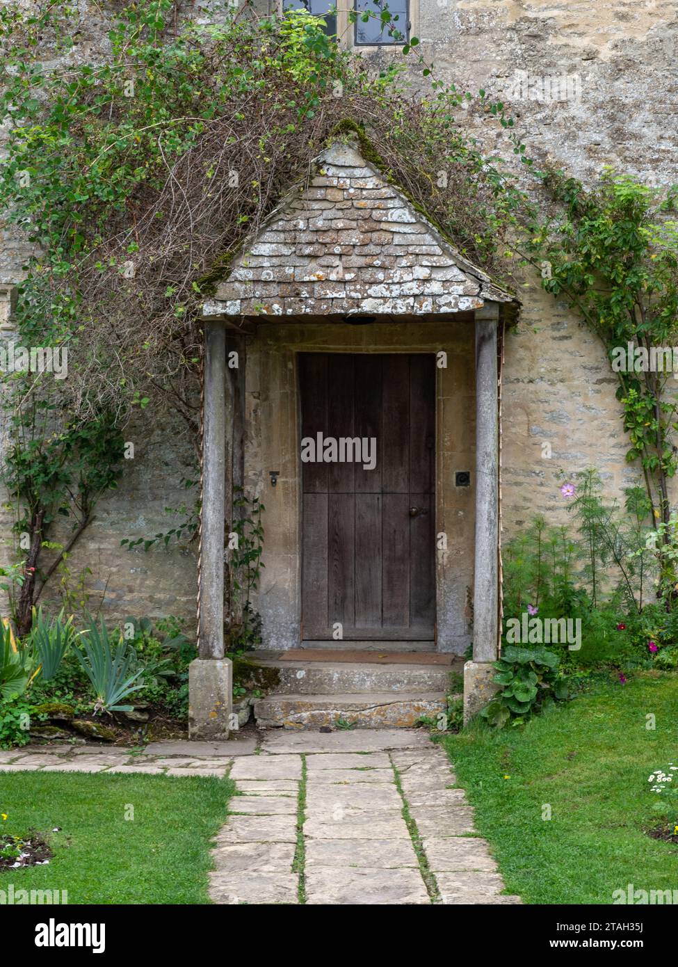 Kelmscott Manor, best known as the country retreat of the artist William Morris, Oxfordshire, UK Stock Photo
