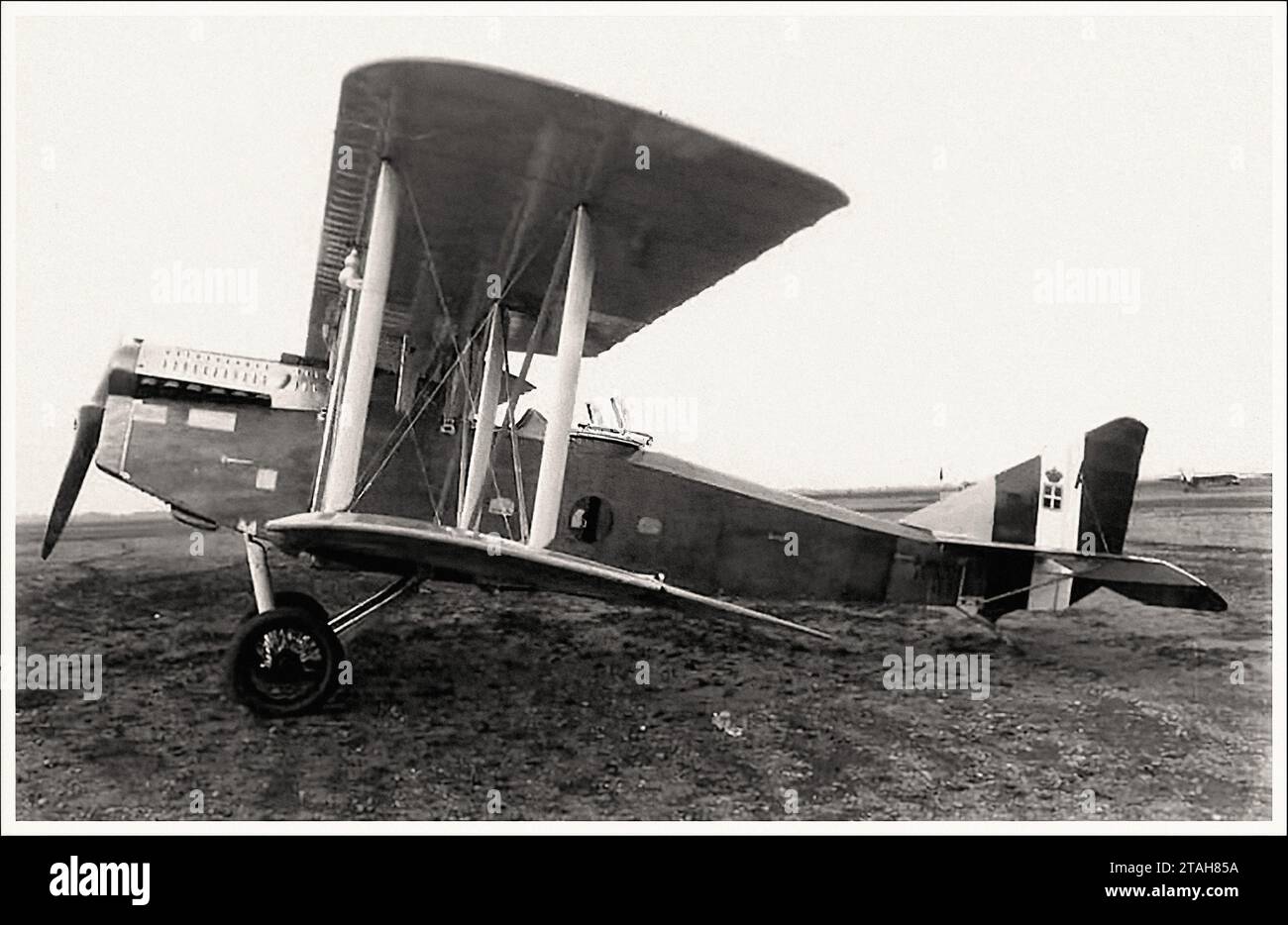 Airplane Ansaldo A.300 Stock Photo Alamy