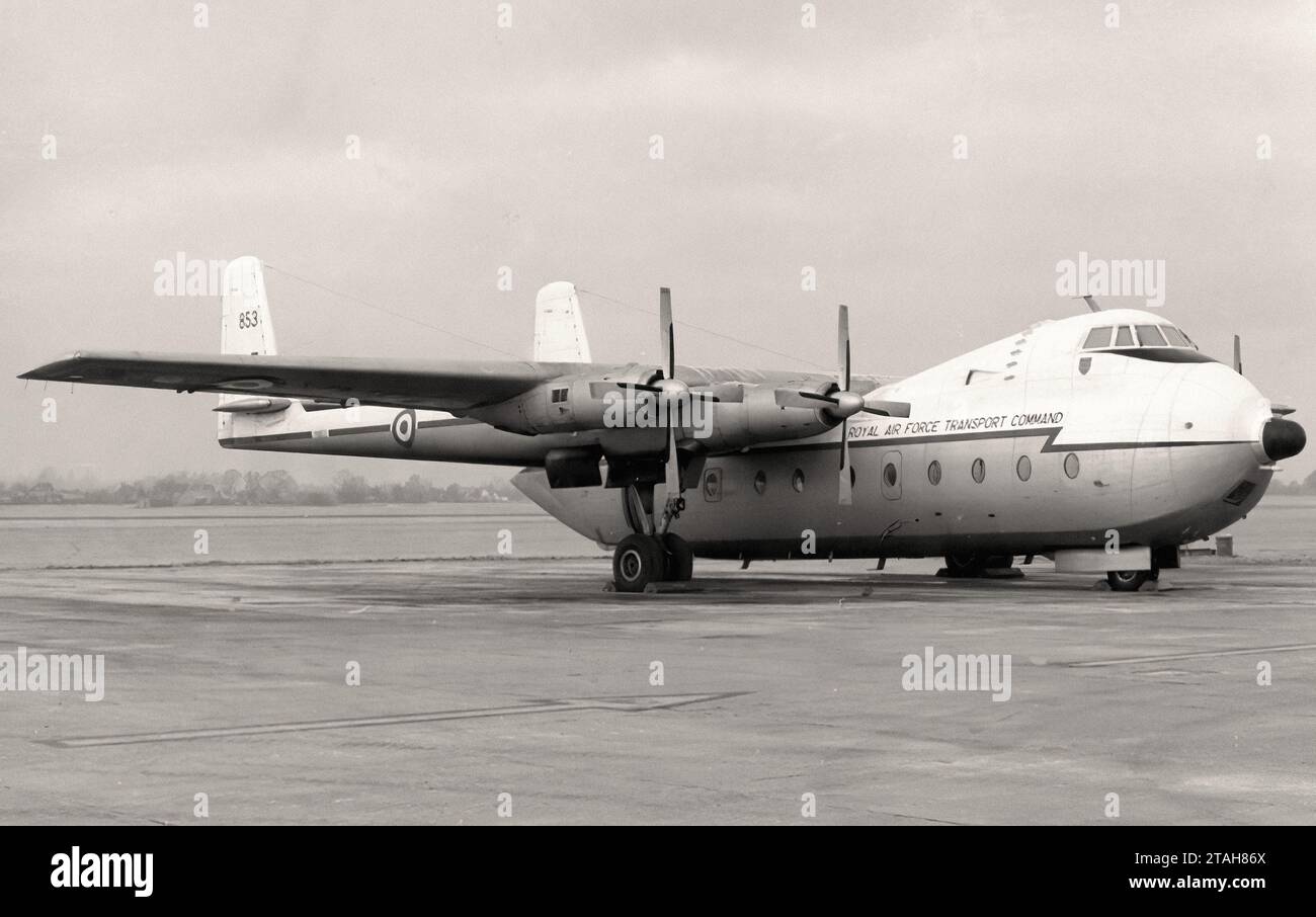 Airplane - Armstrong Whitworth A.W.660 C.1 Argosy Stock Photo - Alamy