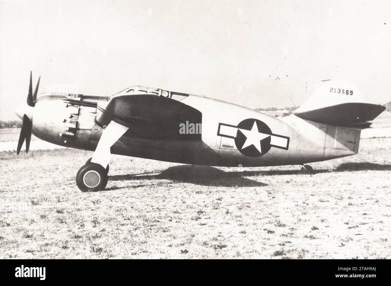Airplane Brewster XA32A Stock Photo Alamy