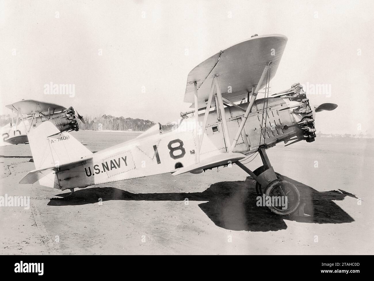 Airplane F6C4 Hawk at Pensacola c. 1929 Stock Photo Alamy